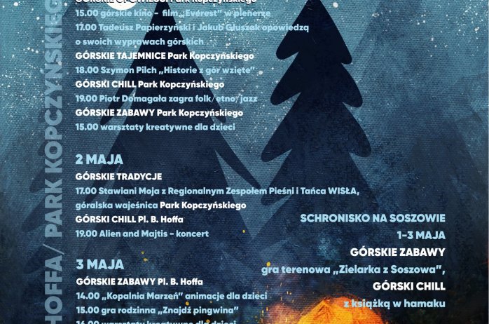Plakat Górskie Opowieści